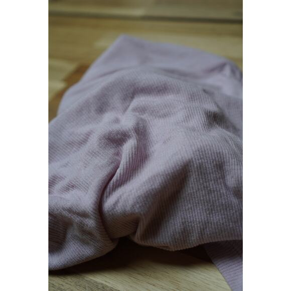 Lululemon Yoga Collection Ribbed Halter Neck Ruched Size Purple Pink Size 2 - Picture 6 of 7